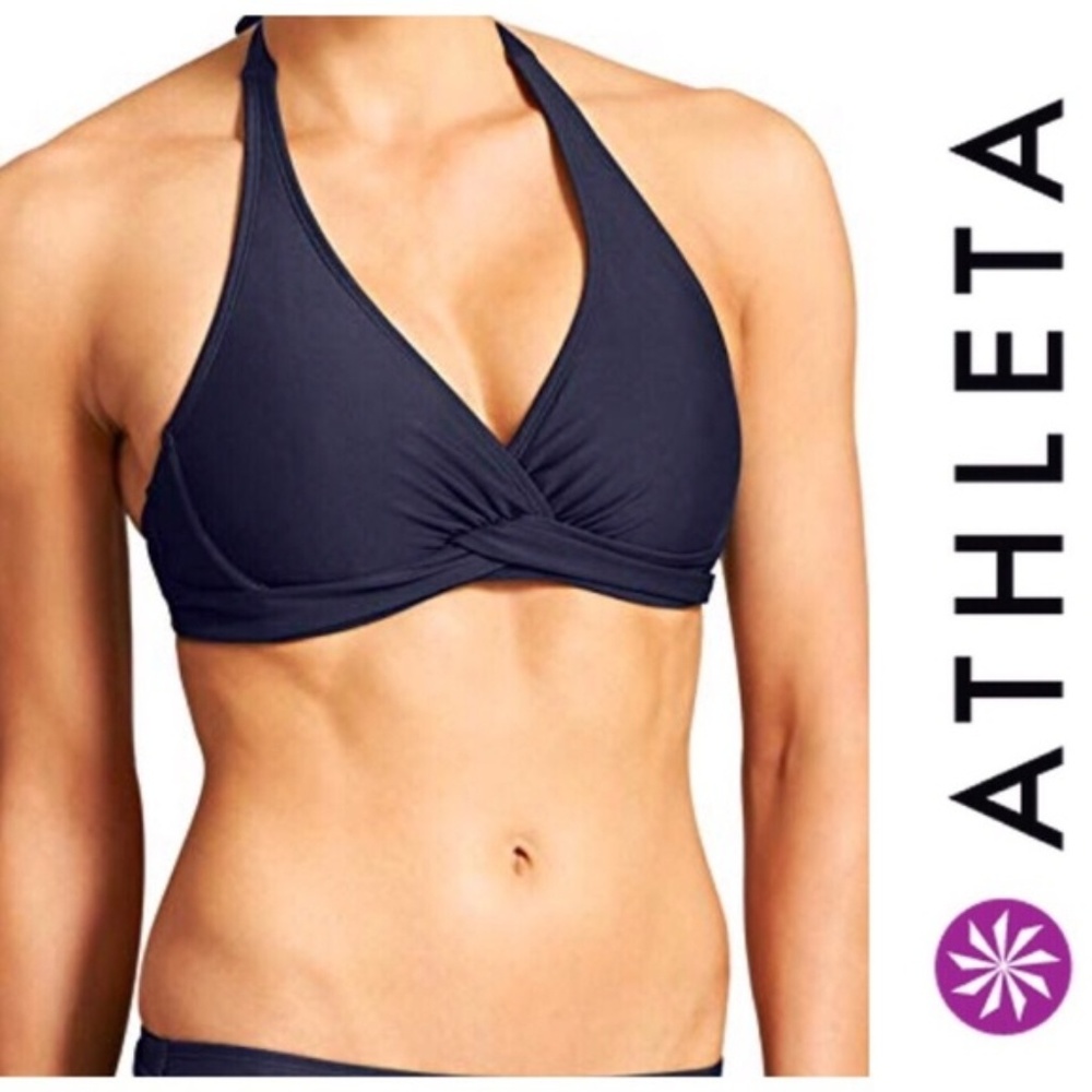 Athleta Tara Halter Bikini Top 38D/38Dd